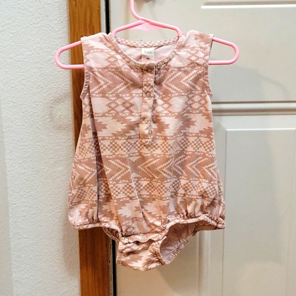 Kate Quinn romper Sante Fe print